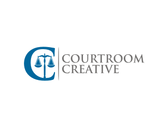 Courtroom Creative logo design by rief