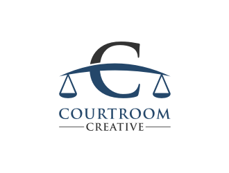 Courtroom Creative logo design by Zhafir