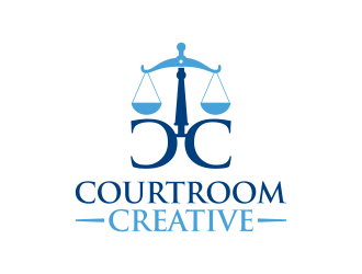 Courtroom Creative logo design by ingepro