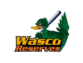 Wasco Reserves logo design by Kruger