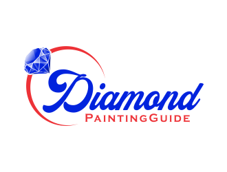 DiamondPaintingGuide.com logo design by AisRafa