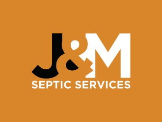 J & M Septic Services logo design by agil