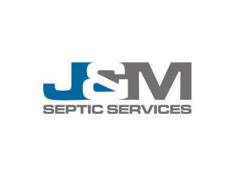 J & M Septic Services logo design by rief