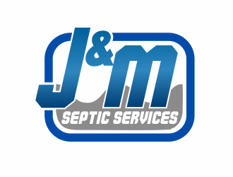 J & M Septic Services logo design by bosbejo