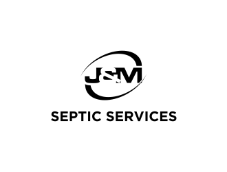 J & M Septic Services logo design by ammad