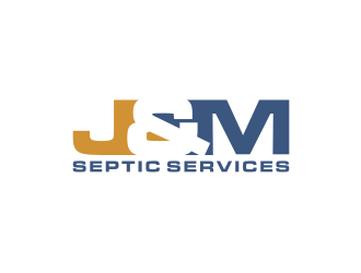 J & M Septic Services logo design by asyqh