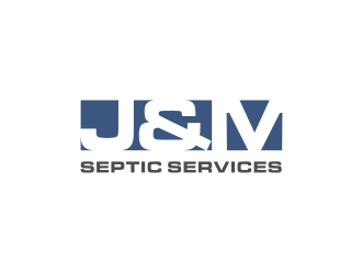 J & M Septic Services logo design by asyqh