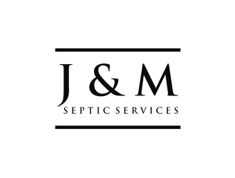 J & M Septic Services logo design by EkoBooM
