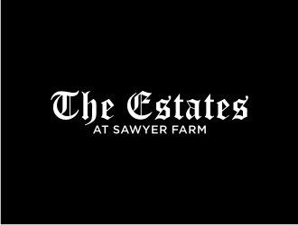 The Estates at Sawyer Farm logo design by Zhafir