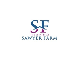 The Estates at Sawyer Farm logo design by bricton