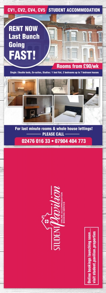 Student Pavilion Online Accommodation Booking Service logo design by mattlyn