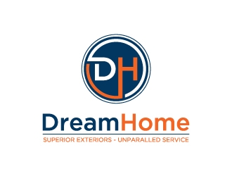 DreamHome  logo design by labo