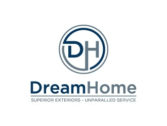 DreamHome  logo design by labo