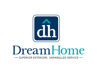 DreamHome  logo design by vinve