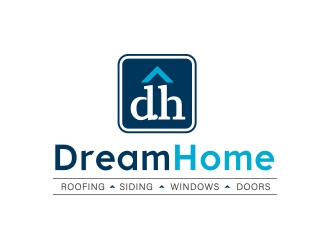 DreamHome  logo design by vinve