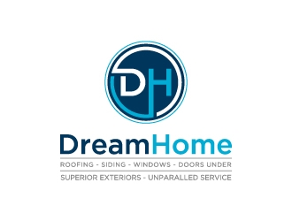 DreamHome  logo design by labo
