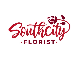 Southcity Florist logo design by ORPiXELSTUDIOS