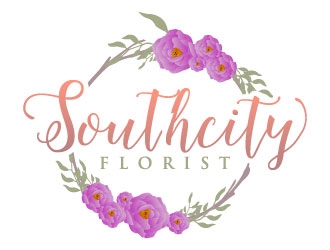 Southcity Florist logo design by daywalker