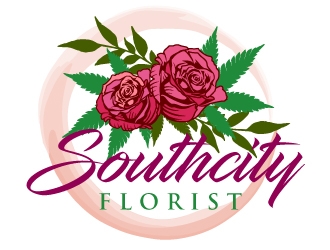 Southcity Florist logo design by aRBy