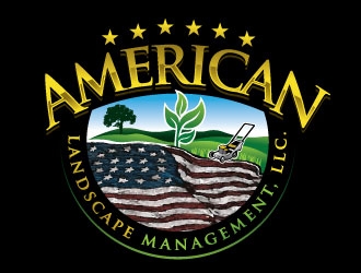 American Landscape Management, LLC.  logo design by REDCROW