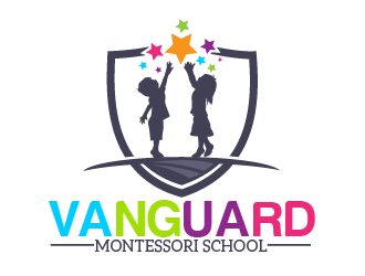 Vanguard Montessori School  logo design by THOR_