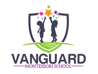 Vanguard Montessori School  logo design by THOR_