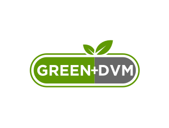 Green DVM logo design by alby
