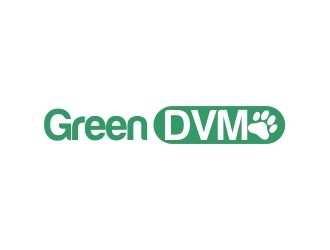 Green DVM logo design by mckris