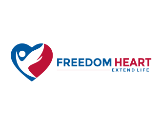 FREEDOM HEART logo design by aldesign