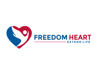 FREEDOM HEART logo design by aldesign