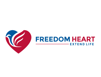 FREEDOM HEART logo design by aldesign