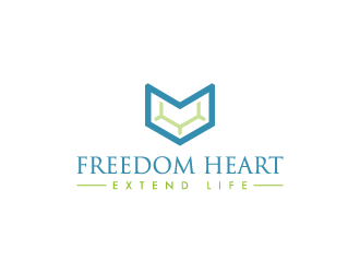 FREEDOM HEART logo design by pencilhand