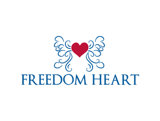 FREEDOM HEART logo design by giphone