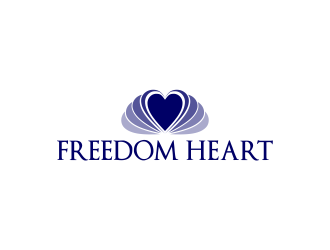 FREEDOM HEART logo design by veranoghusta