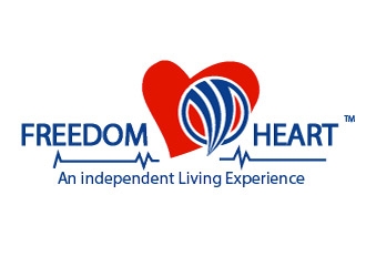 FREEDOM HEART logo design by Muhammad_Abbas