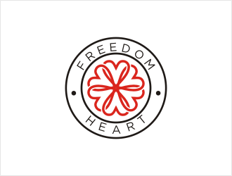 FREEDOM HEART logo design by bunda_shaquilla