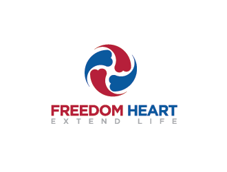 FREEDOM HEART logo design by fajarriza12