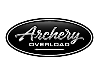 Archery Overload logo design by ORPiXELSTUDIOS
