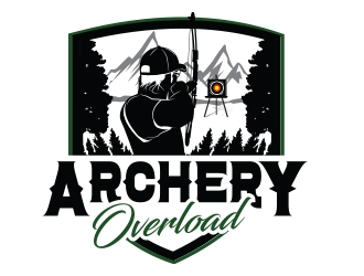 Archery Overload logo design by Eliben
