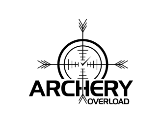 Archery Overload logo design by giphone