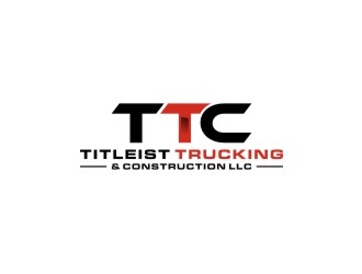 Titleist Trucking & Construction LLC logo design by bricton