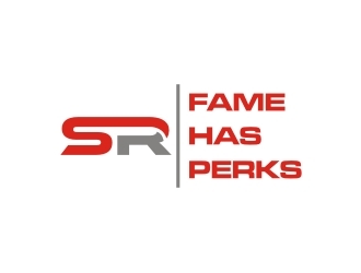 SR Fame Has Perks logo design by EkoBooM