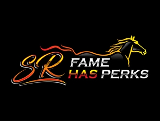SR Fame Has Perks logo design by MAXR