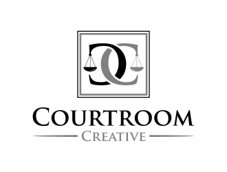 Courtroom Creative logo design by IrvanB