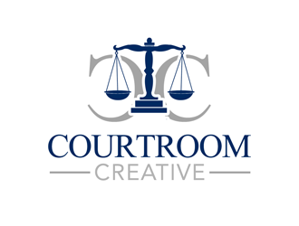 Courtroom Creative logo design by kunejo