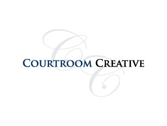 Courtroom Creative logo design by J0s3Ph