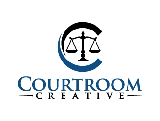Courtroom Creative logo design by jaize