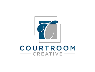 Courtroom Creative logo design by checx