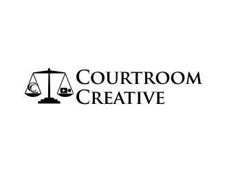 Courtroom Creative logo design by hitman47