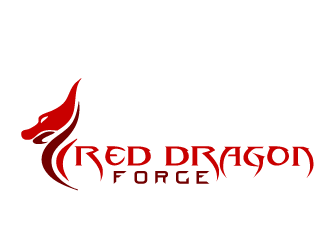 Red Dragon Forge logo design by tec343